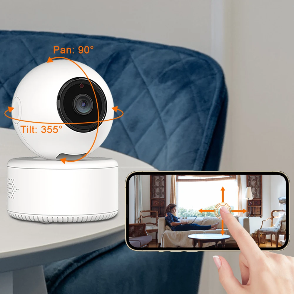 2023 New Trend 2MP 3MP Pan Tilt Wifi IP Smart Dome Camera Indoor Human Motion Detection Auto Tracking Home Security CCTV Camera