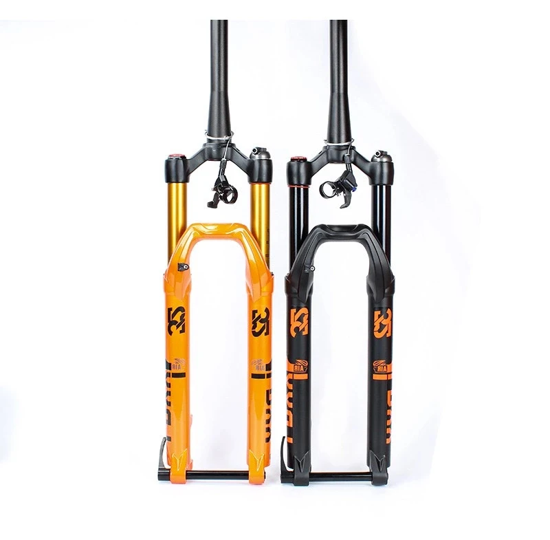 Mountain barrel shaft version front fork mountain bike front air forks suspension mountain bike front fork