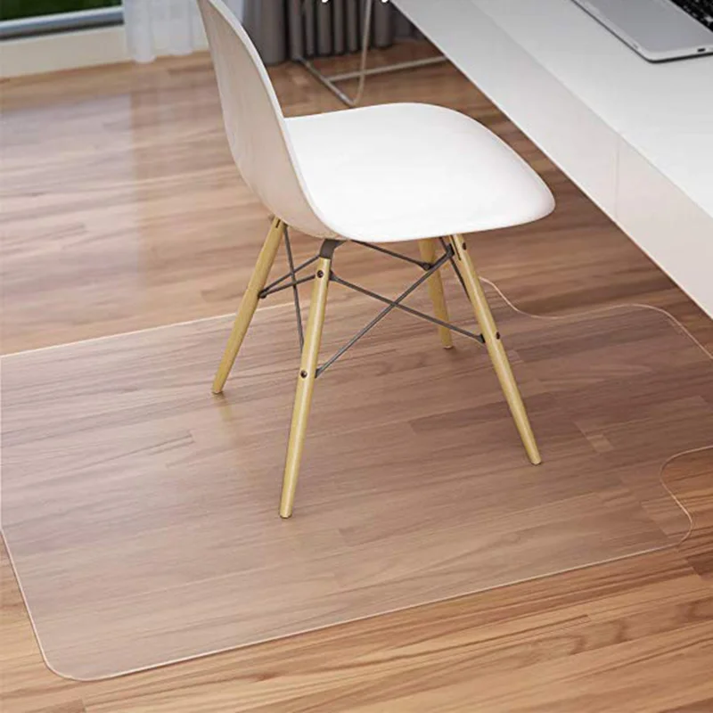 The Latest Popular Anti-slip Transparent Office Chair Floor Mat PVC Protection Hard Floor or Carpet