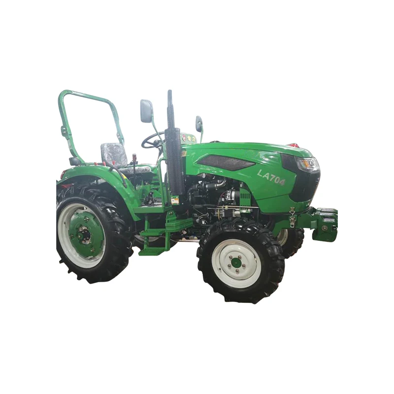 Дешевая цена Новый 50hp/60hp/70hp/80hp/100hp 4WD сельскохозяйственный трактор 4x4 на продажу