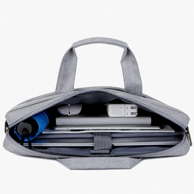 Oem Odm Custom Logo Polyester Briefcase Computer Businesssleeve Shoulder Messenger Bag Laptop Bags Covers For Men Women Ladies