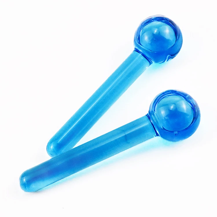 2020 OEM частная торговая марка лица красивый Хоккей энергия охлаждение лица Шары льда волнистый Массажный мяч