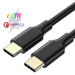 2022 USB 3.1 Regular Mobile Phone Cables 10Gbps Transfer Speed 100W usb Type C usb Cable 3.0 Fast Charging With 4K Audio Video