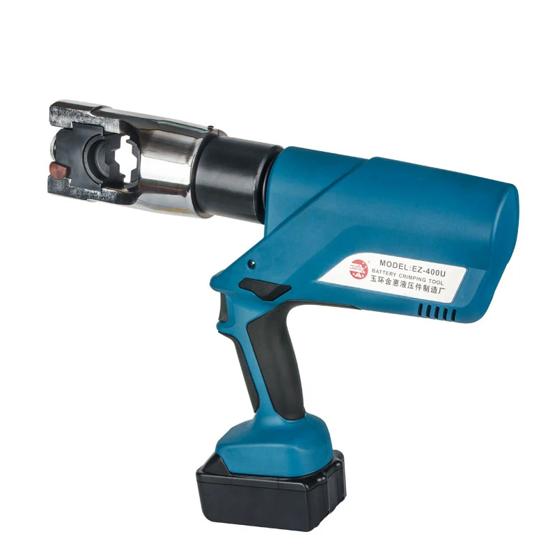 
EZ-400U battery electric powered hydraulic cable crimping tool 16-400mm2 for terminal 