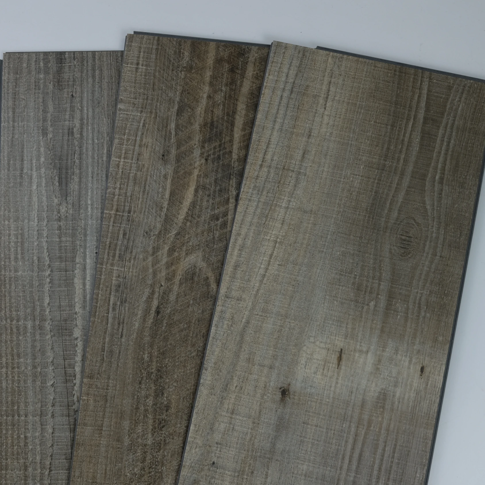 Hybrid Click Lock LVT PVC Material Rigid Core Luxury SPC Vinyl Flooring With Attached IXPE Foam flooring