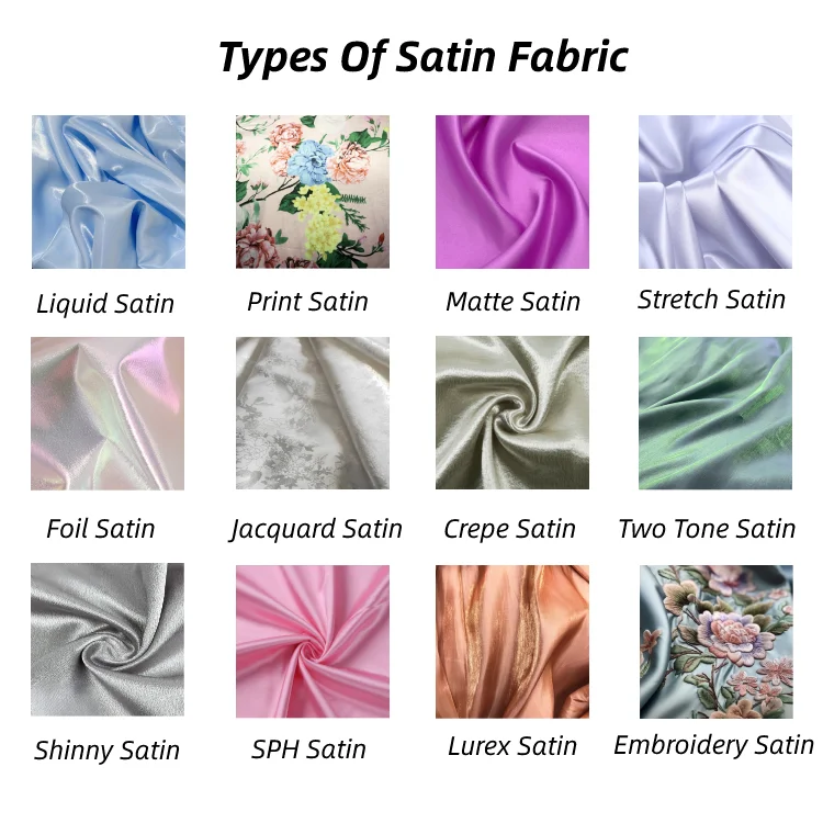 Polyester Silk Elastic Woven Digital Printed Silk Floral Stretch Shiny Satin Spandex Fabric