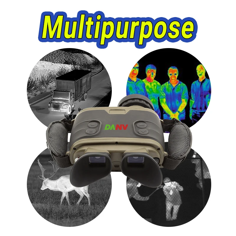 Long Distance Laser Range Finder Tripod Multifunctional Infrared Thermal Night Vision Camera