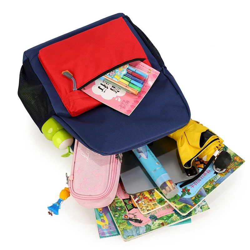 wholesale Lemon Yellow kids customize school back bag