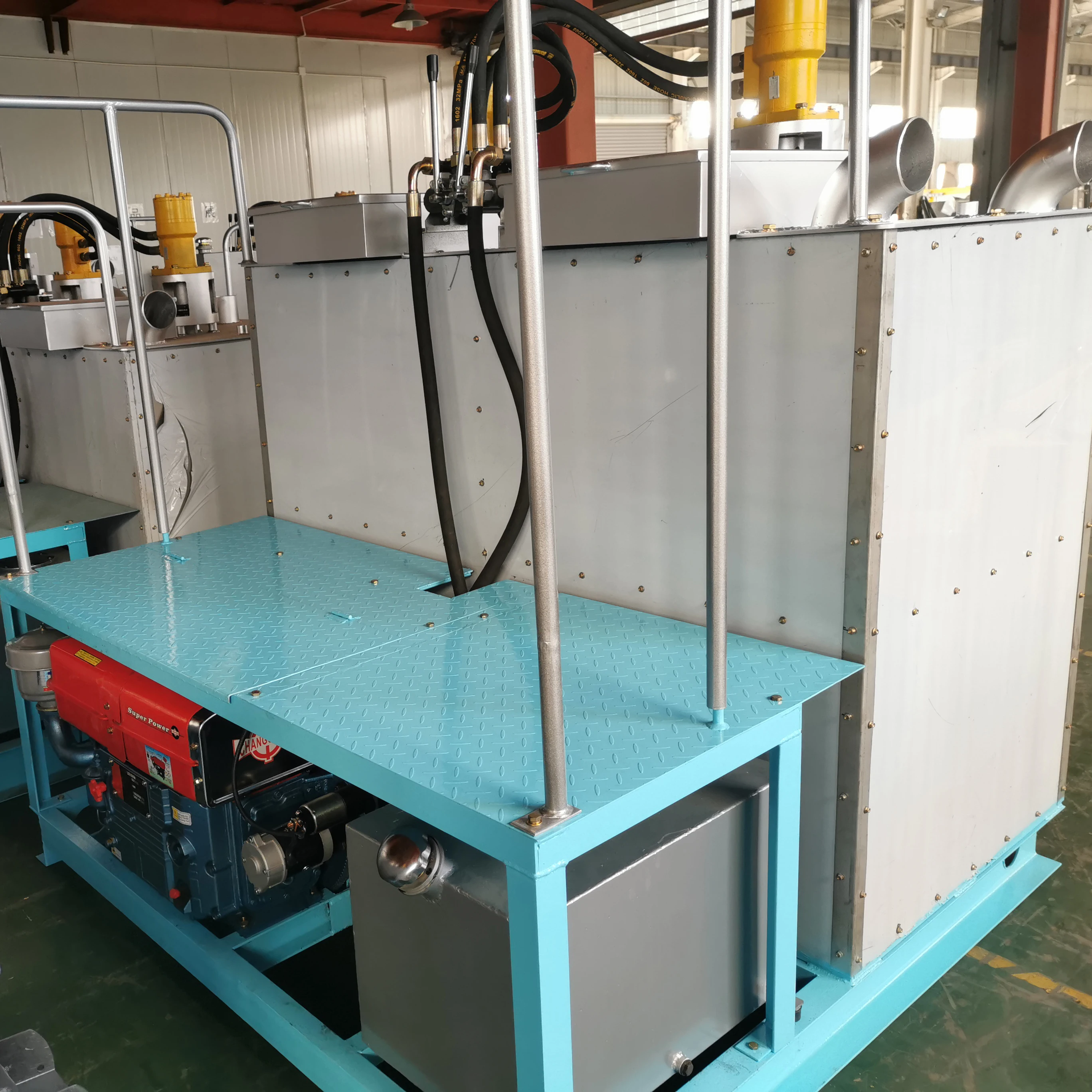 Low Price Hydraulic Single-cylinder Hot Melt Paint Melting Pre-heater Kettle