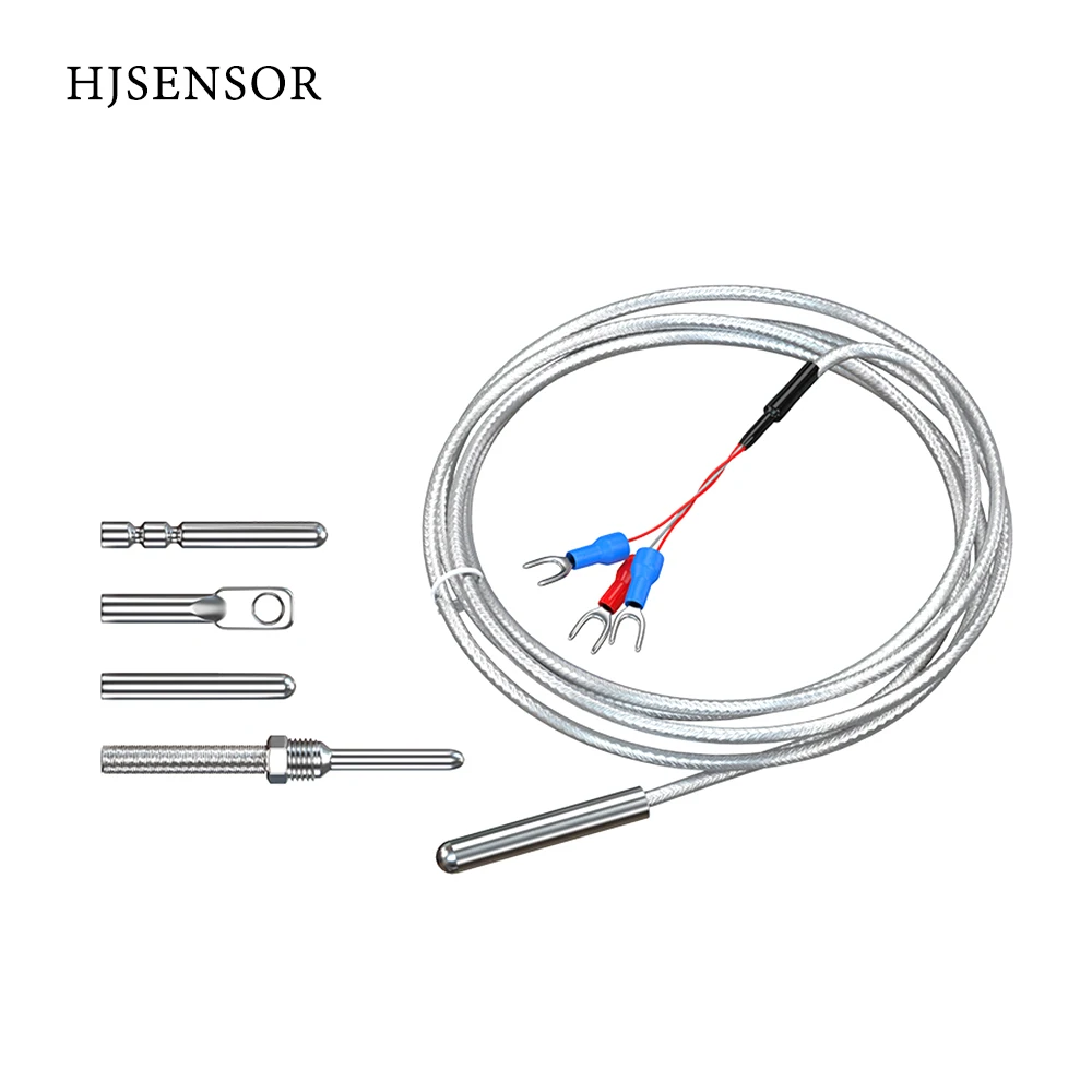 RTD Pt100 WZP PT100 Temperature Thermocouple Sensor Resistance Thermometer Industrial Temperature Measuring Stainless Steel 304