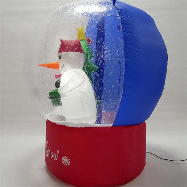 New Adaptor 1.8M 3W SMD Inflatable castle outdoor decoration fairy Snowman LED lights