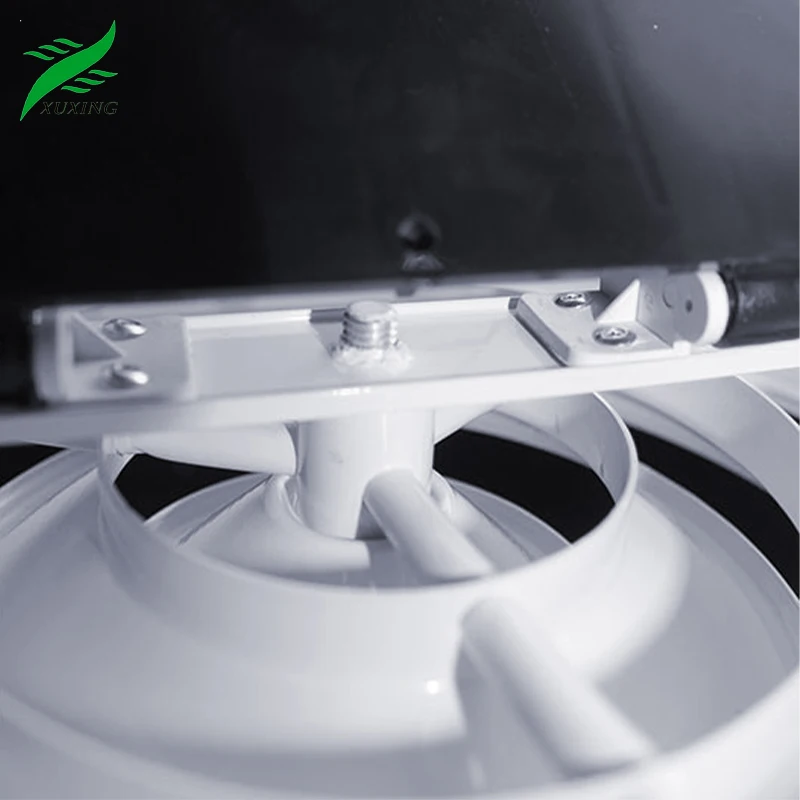 Round Ceiling Diffuser With Butterfly Valve OBD Aluminum Air Condition Diffuser