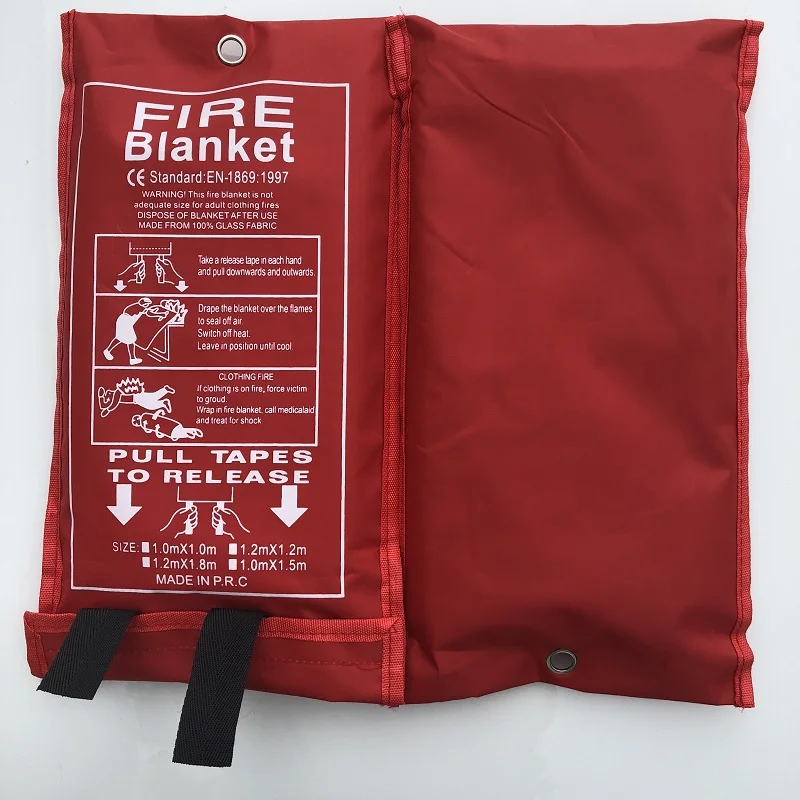 
Fiberglass Fireproof/Firefighting/Fire Insulation/Fire Extinguish Blanket 