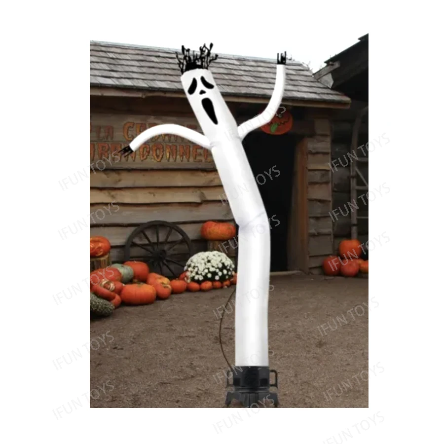 Halloween Ghost Inflatable Tube Man Halloween Inflatable Waving Man Air Dancer for Advertising