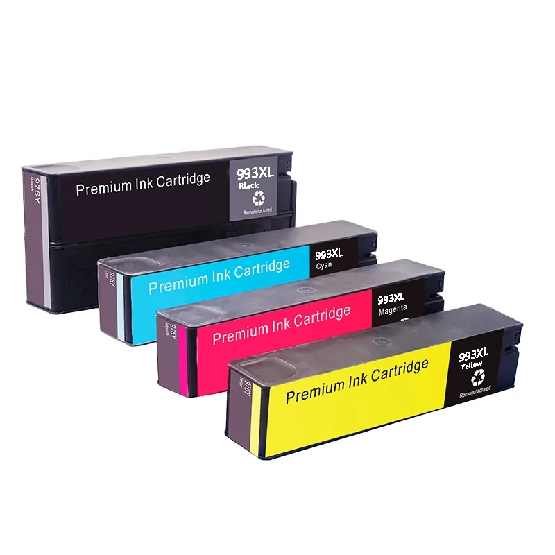 High quality 993 XL ink cartridges for PageWide Color MFP 774dn/dns Inkjet Printer Cartridge 993 XL