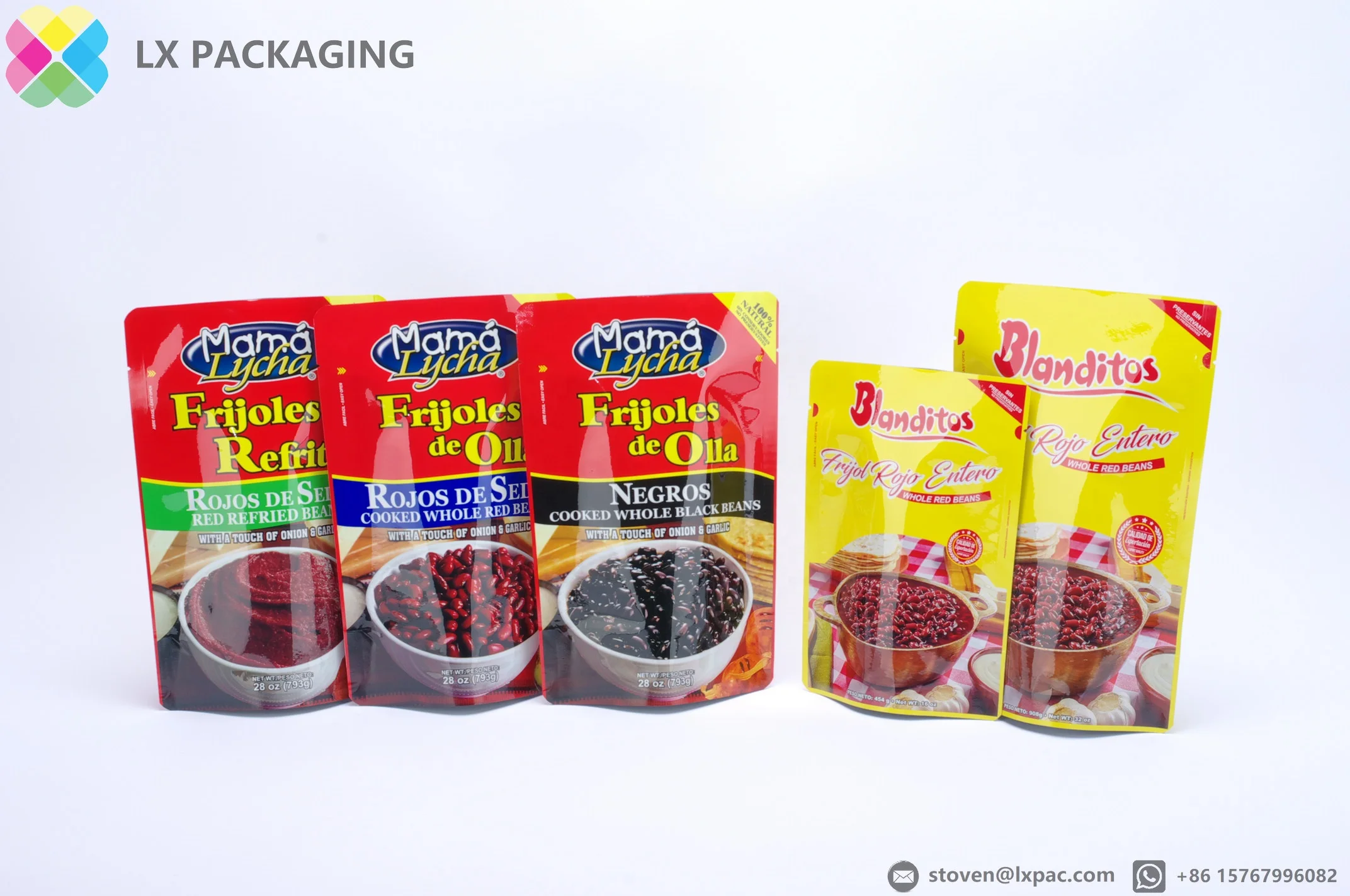 Ketchup Sauce Packaging - Tomato Paste Hot Filling Aluminum Foil Barrier agait Oxygen / moisture Flat Pouch Bag