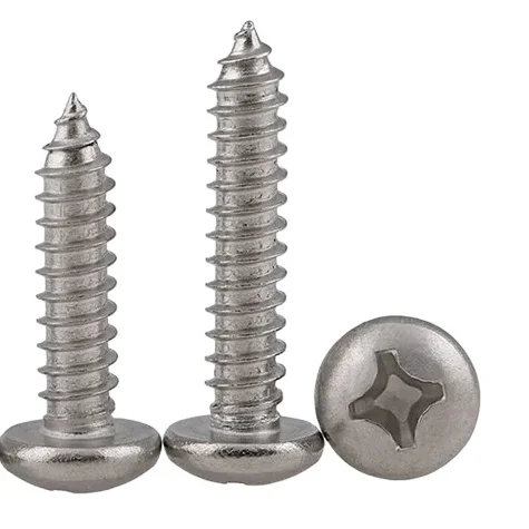 GB/T846 Screws China Wholesale Factory Direct 304 Stainless Steel Cross Recessed Countersunk Head Self-Tapping Screws For Wood