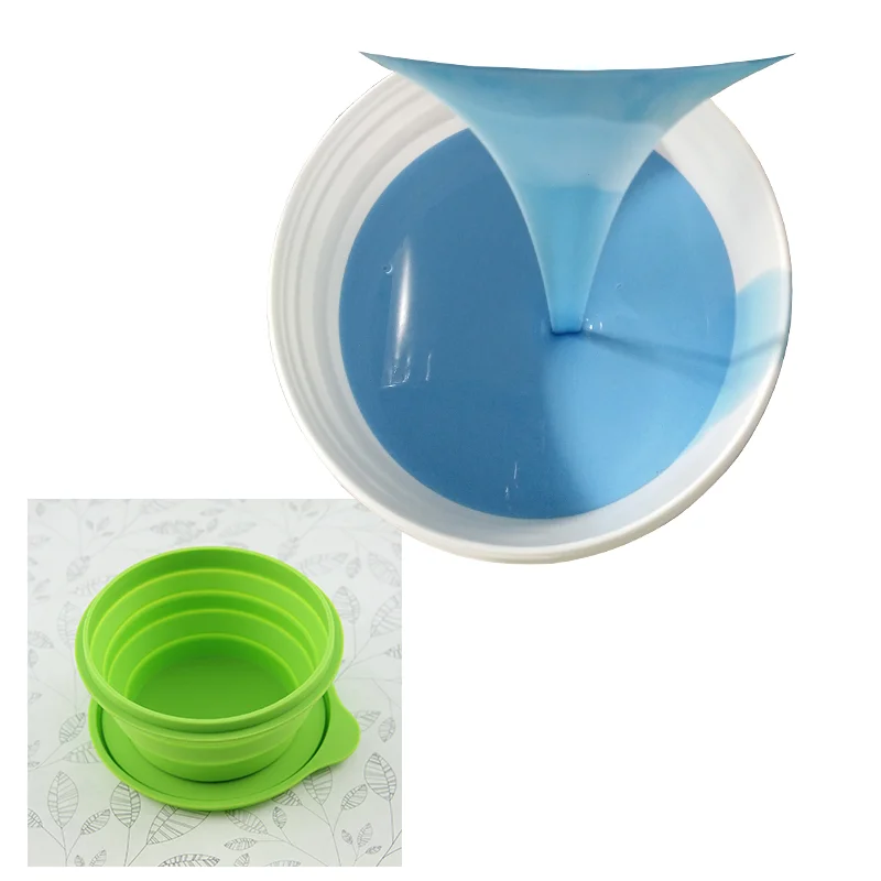 High quality medical grade food grade LSR RTV liquid silicone rubber for making molds