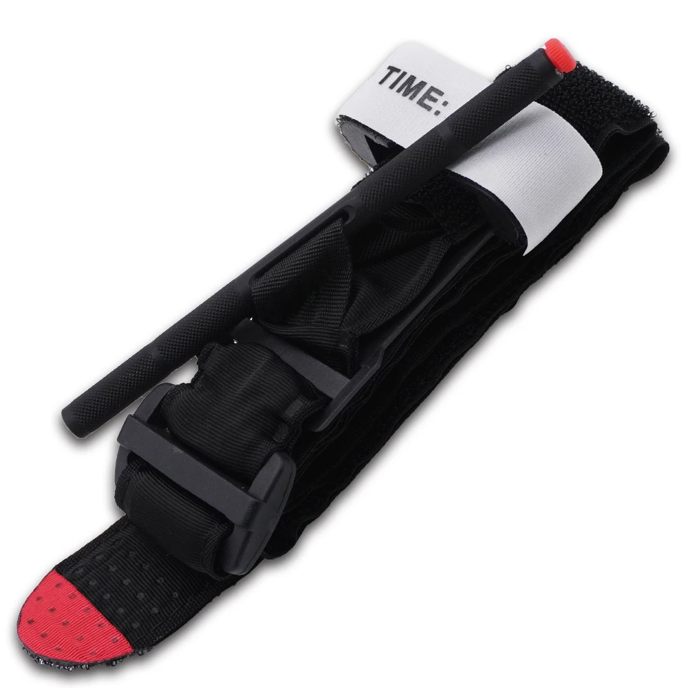 Tourniquet To Stop Blood With A Metal Stick/ Medical With Metal Clip Tourniquet