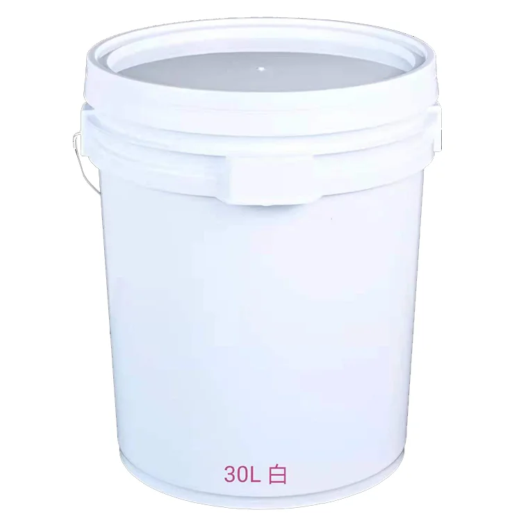 Food Grade Transparent Round PP Bucket Various Specifications Can Be Customized