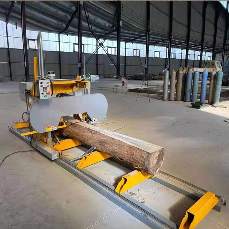 Forestry Machinery Portable Bandsaw sawmill Horizontal Saw Mill  wood Saw Machines Bandsaw Sawmill