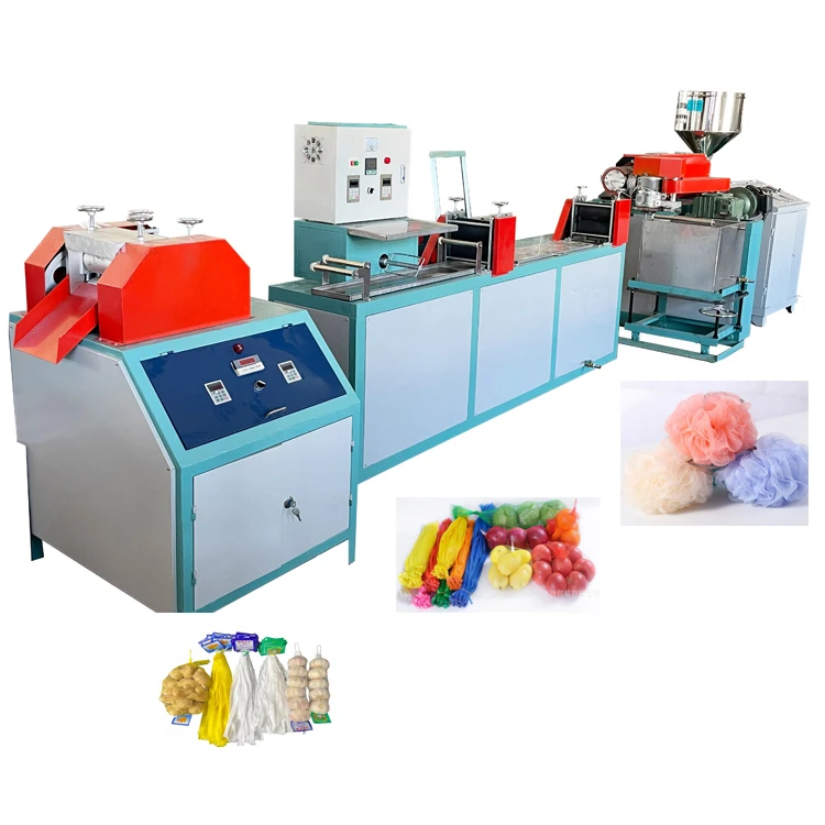 Super Market Bath Ball/Egg/Fruit/Vegetable/Garlic Net Making Machine