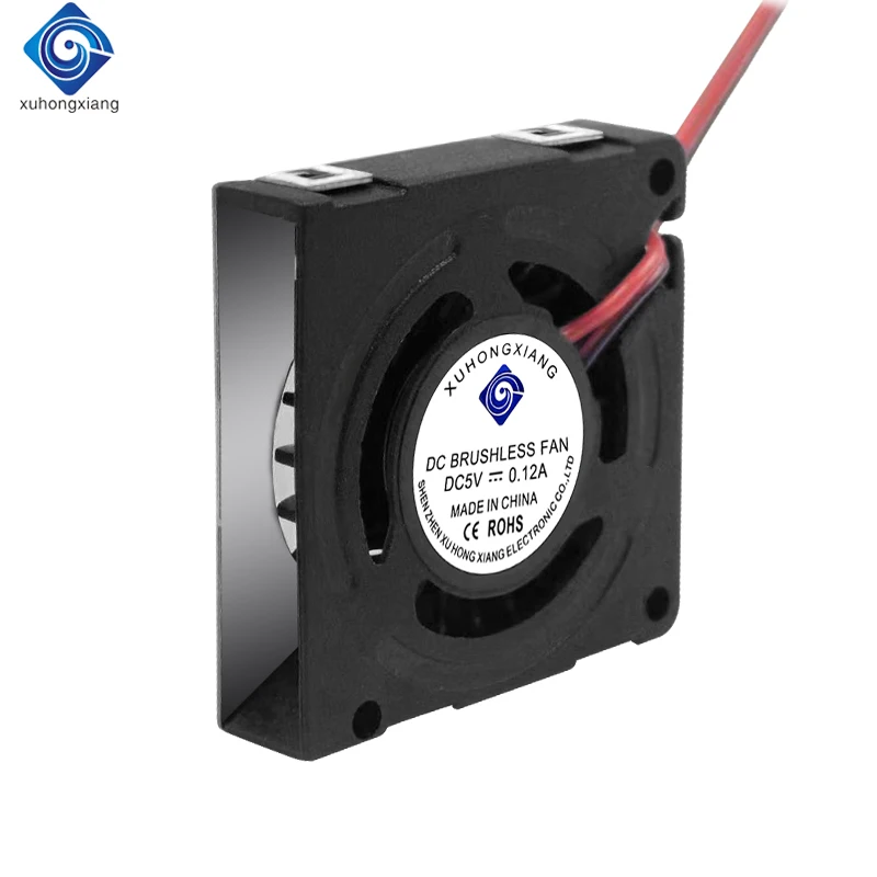 Xuhongxiang 35 mm 35x35x7 3507 mini silent dc brushless centrifugal 5v 12v air blower for projector