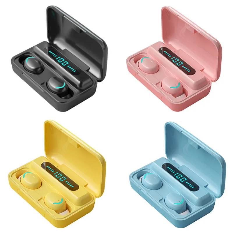 2022 F9 TWS Mini Audifonos True Wireless F9 5C Headphones F9-5 Headset Bluetooths 5.0 Wireless Earbuds