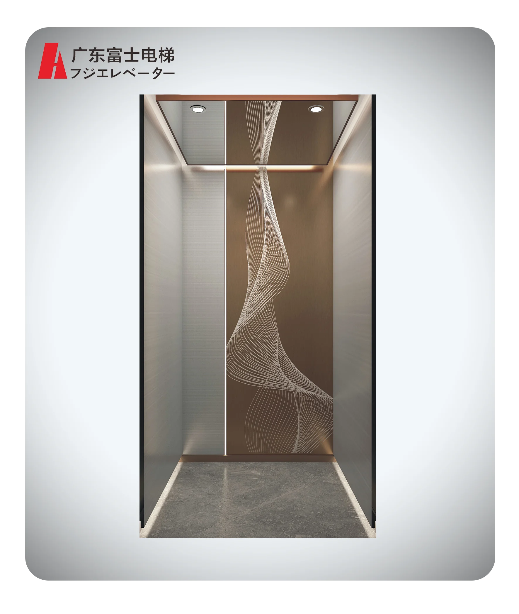 GD-Fuji Small Room Elevator 400kg Passenger Elevator Lift For Building