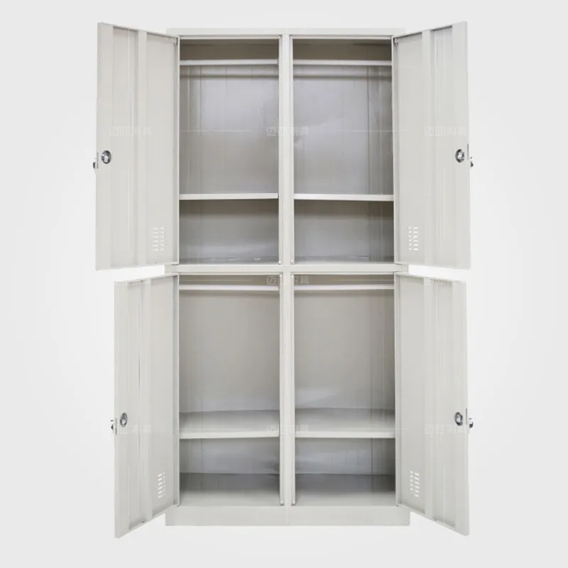 Office furniture manufactures steel closet wardrobe metal storage wardrobe cupboard