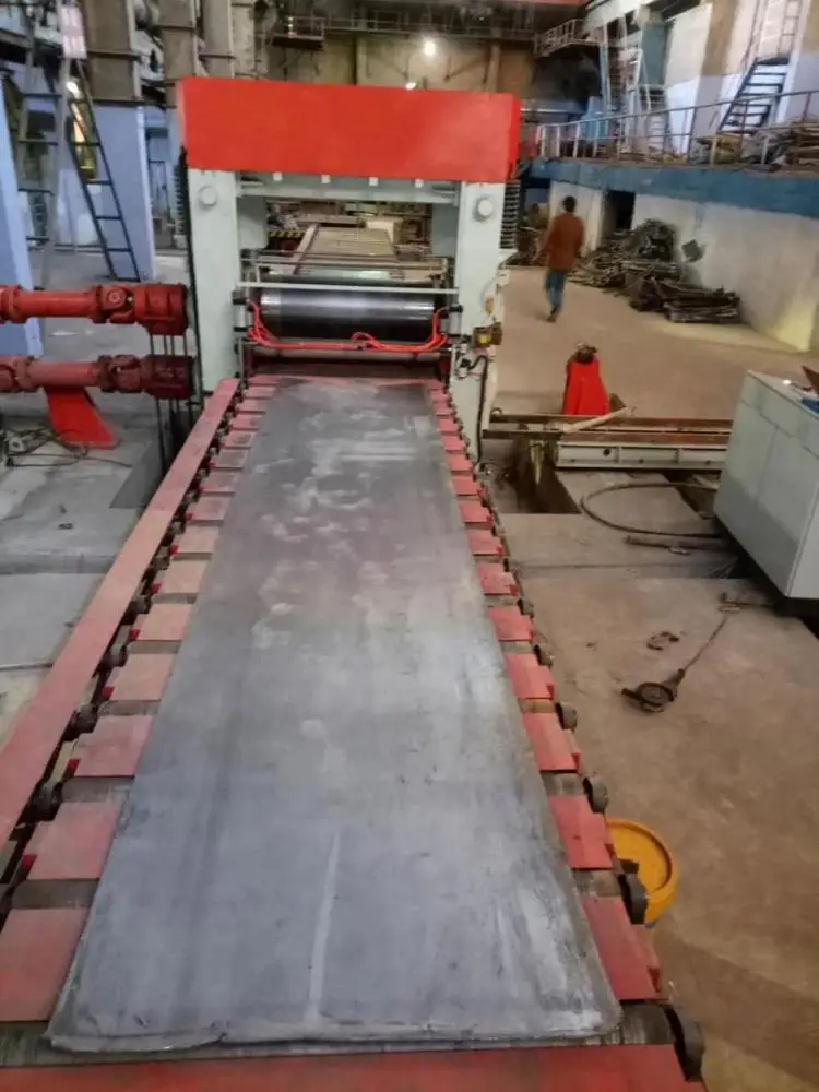 CNC two roller reversible cold rolling mill and shearing line