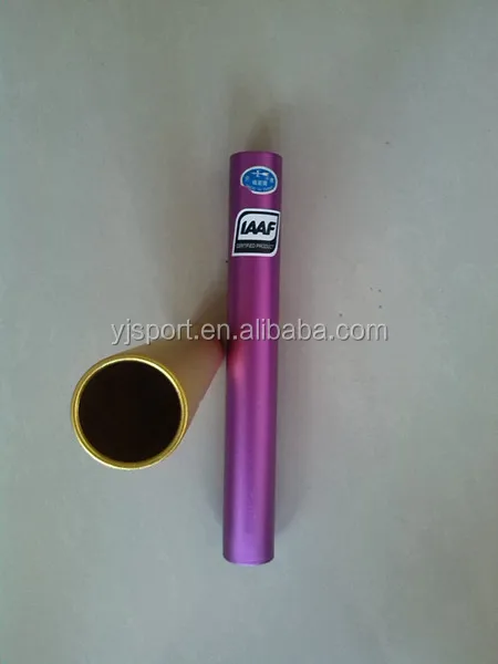 Track And Field IAAF Equipments Relay Race Batons Aluminum