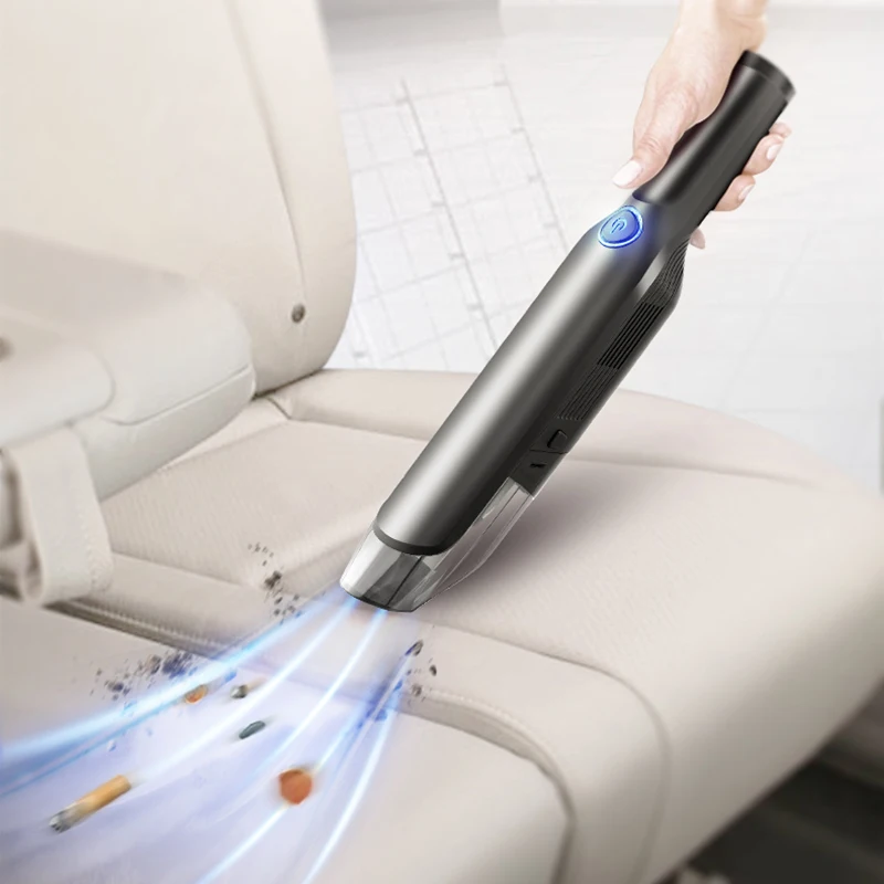 
Handheld Wireless Staubsauger Rechargeable Cyclone Suction Mini Vacuum Cleaner Cordless Wet Dry Auto Portable for Car Home 