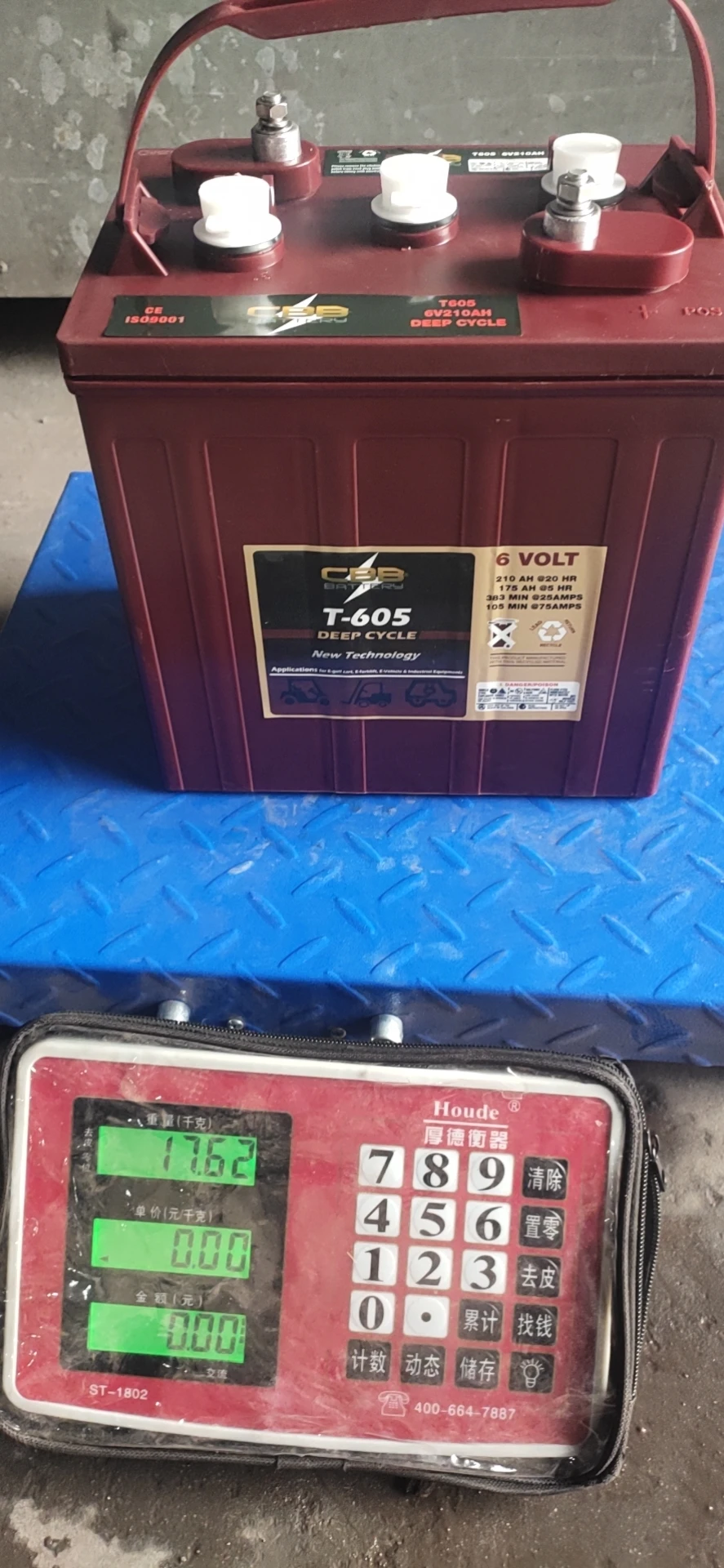 Trojan Batteries for Cleaner 6V 210Ah Deep Cycle Battery T605 deep cycle tubular battery