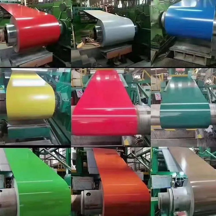 Ral 9012 white ppgi prepainted galvanized steel coil for 0.6mm thick prepainted corrugated steel sheet