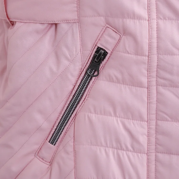 
High quality ladies winter vest woman sleeveless jacket with zipper 