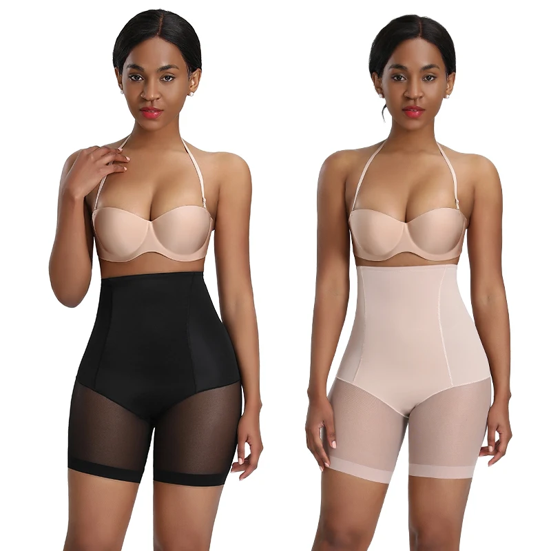 
plus size xxxl high spandex women seamless waisted shapewear shapers butt lifter with waist trainer body shapewear for women 