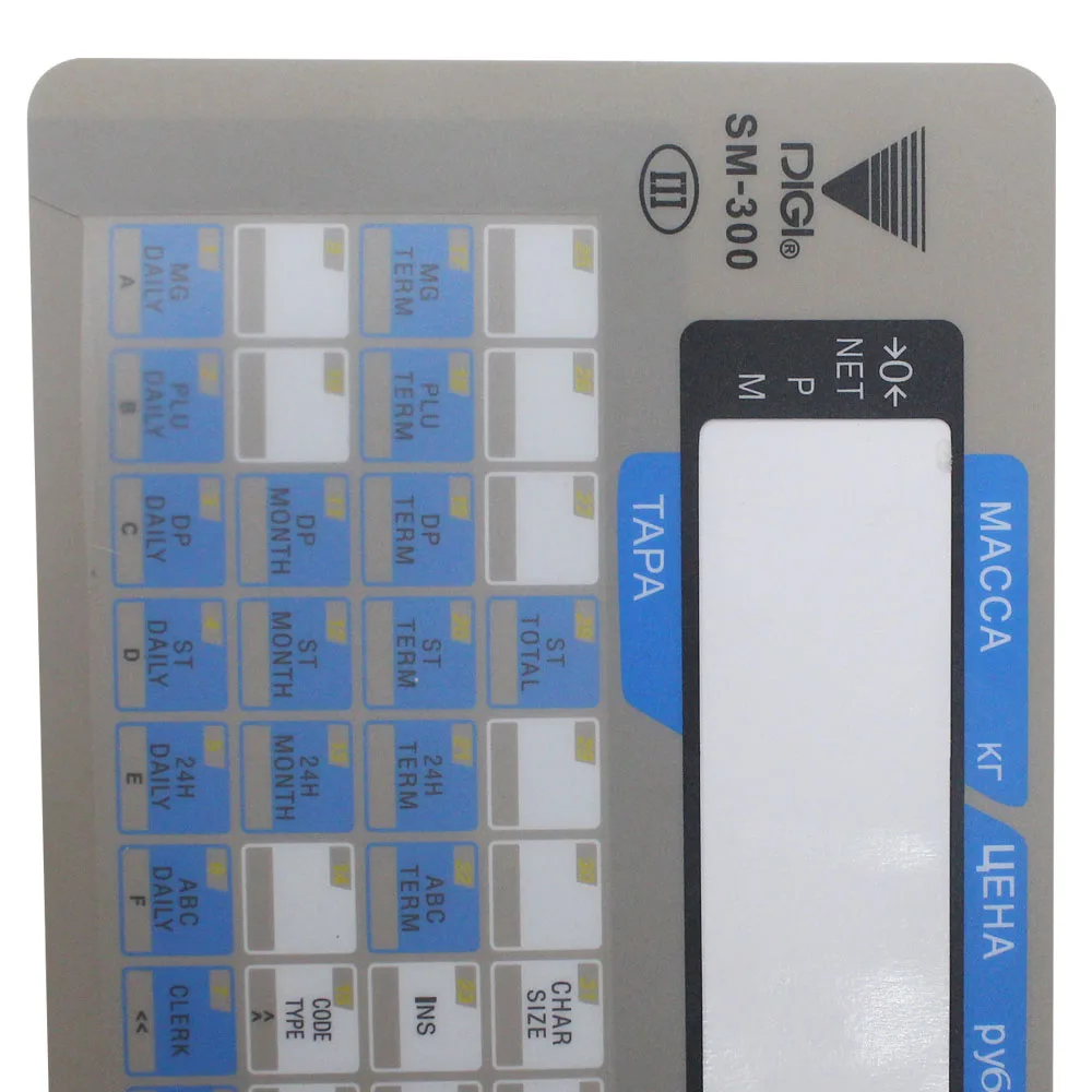 Новая клавиатура пленка для DIGI SM300 SM-300 термопринтер печати этикеток электронные весы принтер покрытие клавиатуры