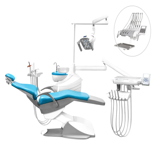 Mermaid Design High Quality foldable dental chair units dentist equipment best price for sale