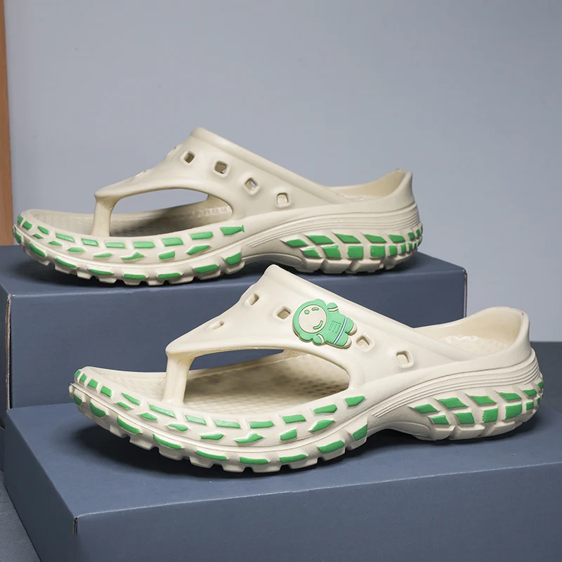 Foam Slippers Unisex Slides Fashion Flip Flops Men New Design Outdoor Flip-Flops Slippers For Men