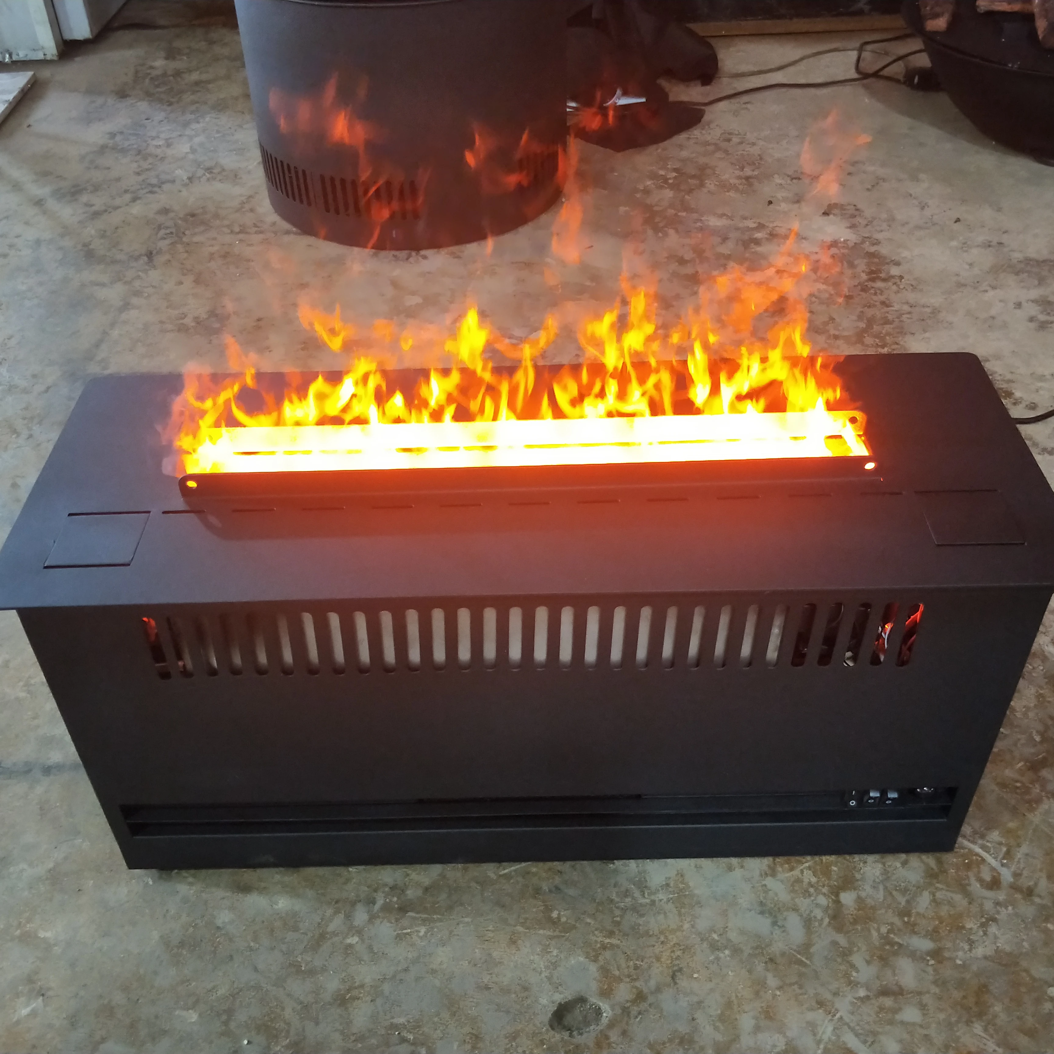 800 MM factory price LED water vapors fireplace fill water automatic