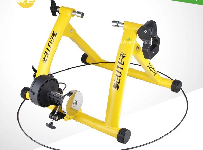 Bike Trainer Stand Indoor Fluid Resistance Exercise 24lbs Powerful 24-29 Inch