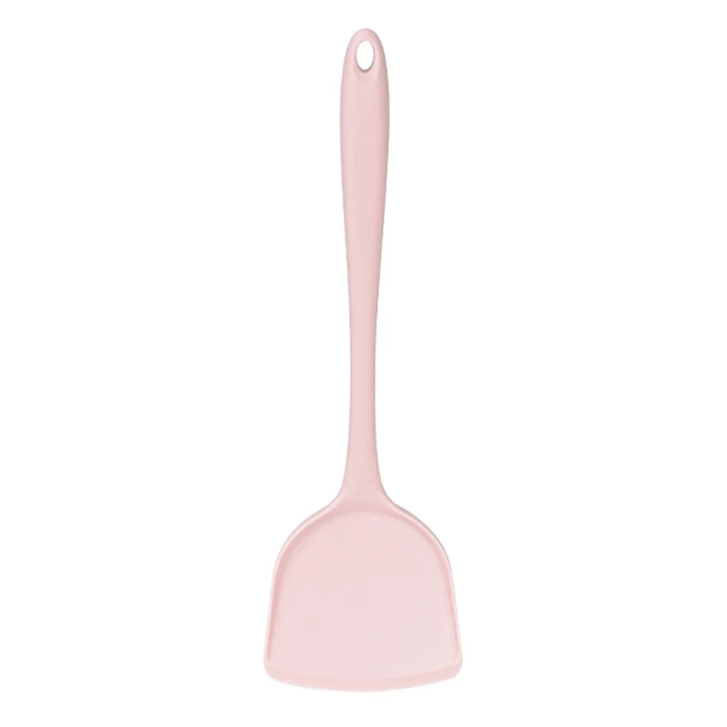 Silicone spatula non-stick wok special spatula high temperature resistant cooking spoon kitchen set soup spoon