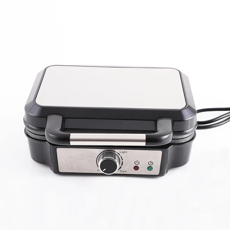 Kitchen Appliances Large 2-slice Waffle Maker Square Temperature Adjustable Electric Egg Waffle Maker