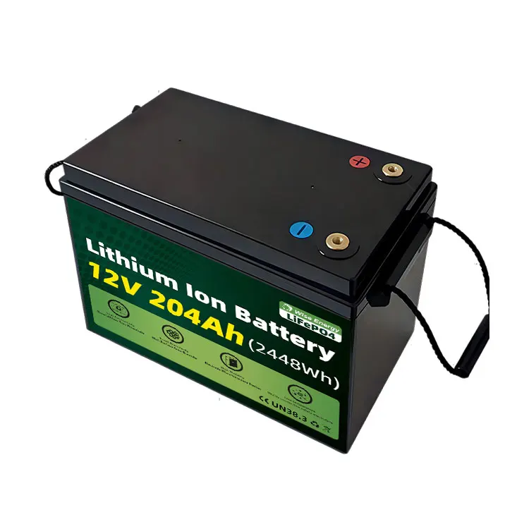 24V 48V Batterie 100Ah 200Ah литий-ионный Аккумулятор Lifepo4 для солнечной системы питания