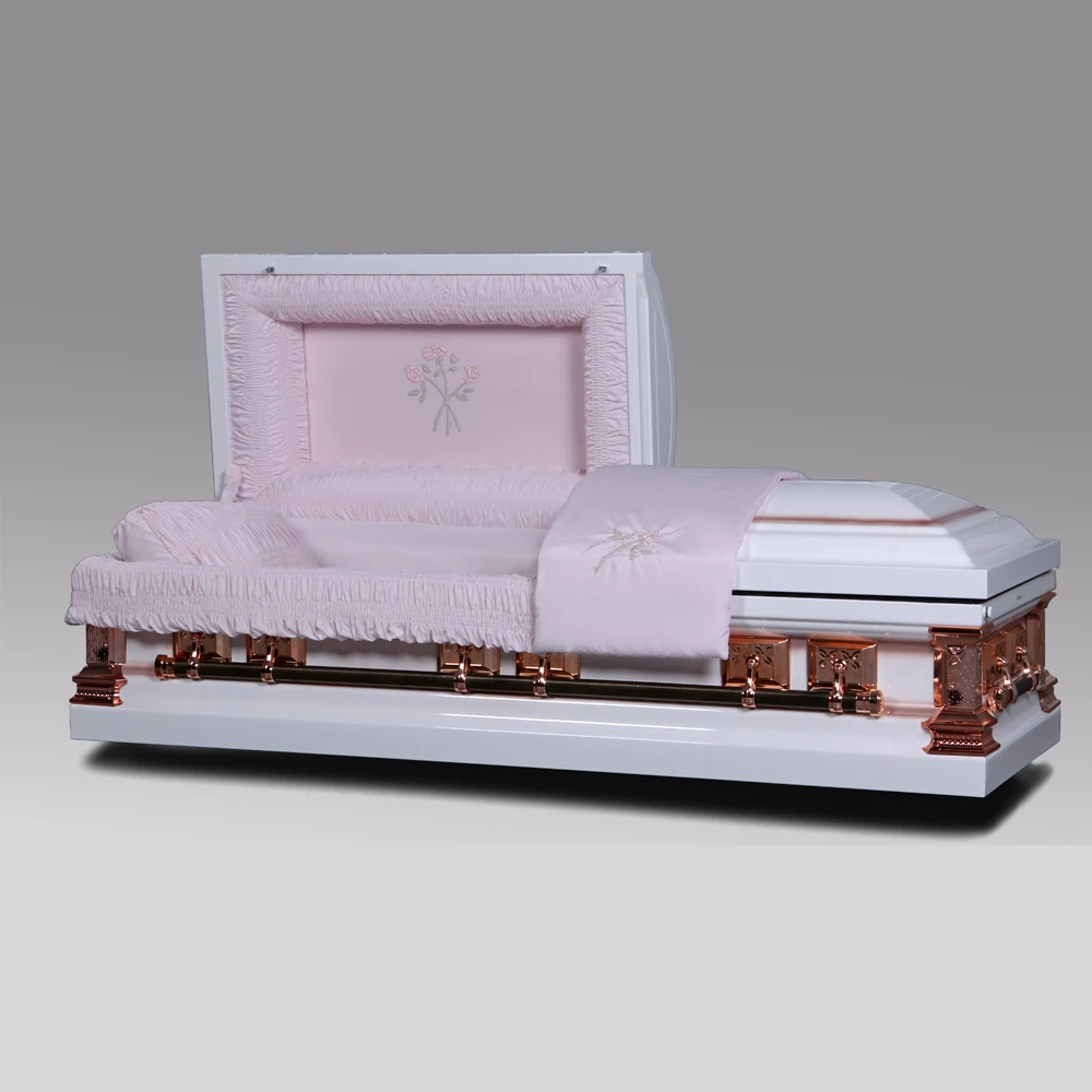 High quality cheapest price steel metal casket for sale(1805)