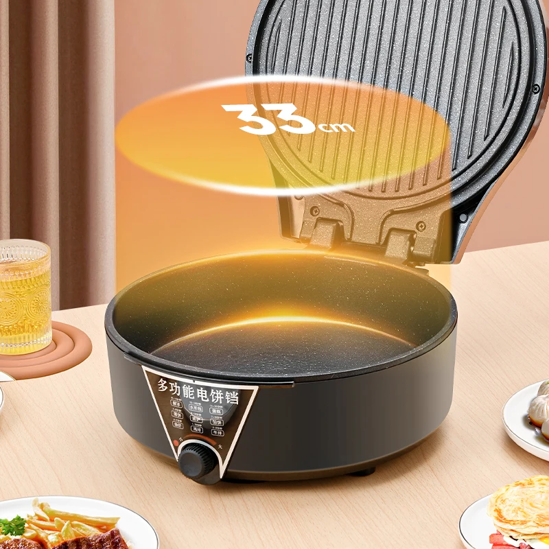 Chukang BPA Free Electric Crepe Maker Pizza Machine Pancake Machine Baking Pan Cake Machine Crepe Maker