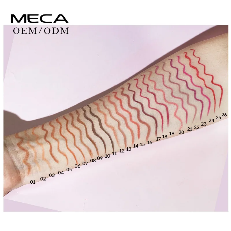 26 цветов, оптовая продажа, Контурный карандаш для губ для макияжа, фирменная марка, Контурный карандаш для губ