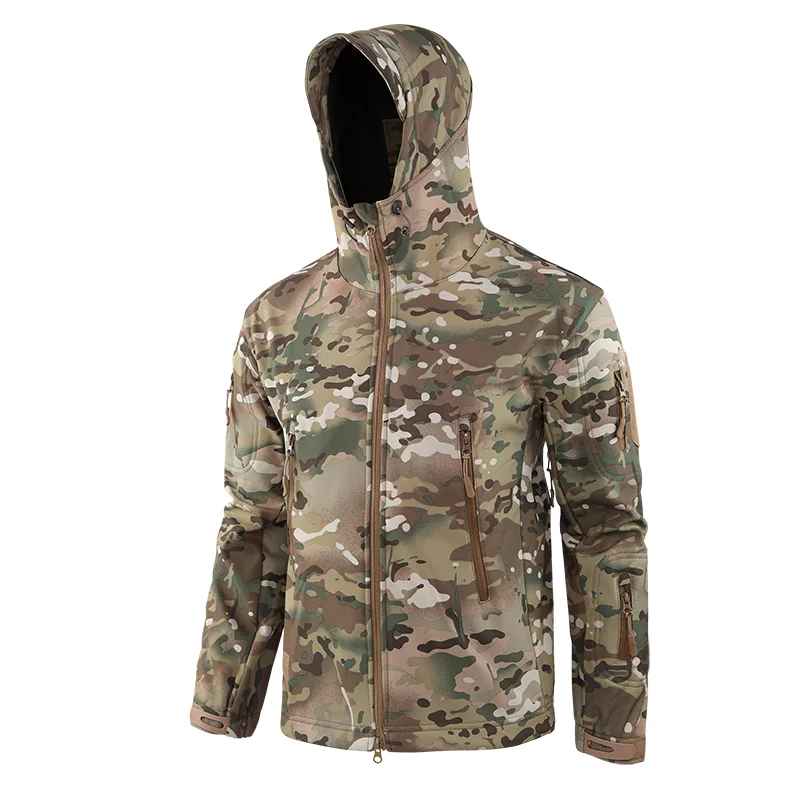 ESDY 25 Colors Hoodie Outdoor Uniform Tactical Soft Shell Hunting Jacket