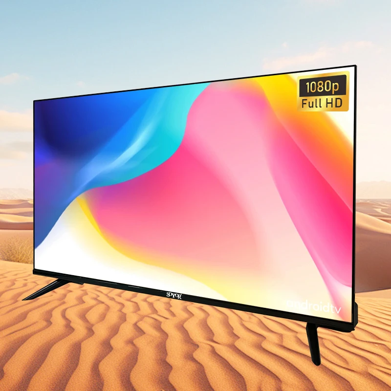 Hot sale Smart TV 24 32 43 55 65 75 Inch Television FHD UHD 4K TV with Android 12.0 14.0 Bluetooth
